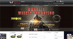 Desktop Screenshot of mmosale.com